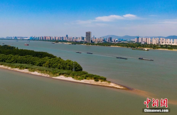 資料圖：長江南京段。 泱波 攝